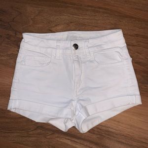 American Eagle high waisted denim shorts